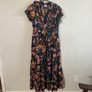Crown & Ivy Multicolor Floral Maxi Dress